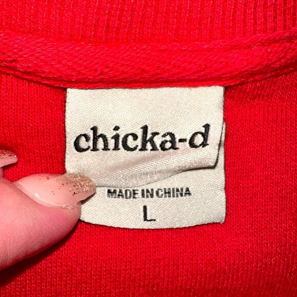 Chicka-D Wisconsin Campus Crewneck Sweatshirt - Picture 7 of 9